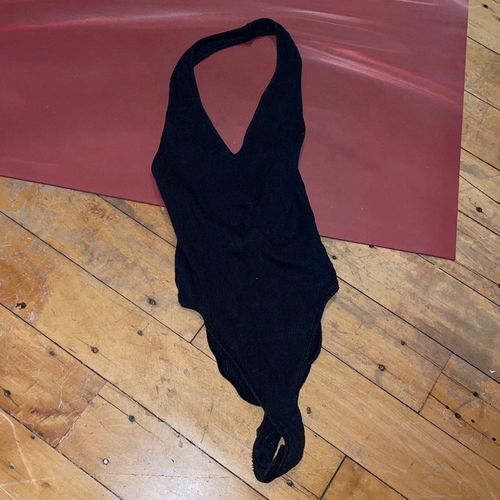 black bodysuit